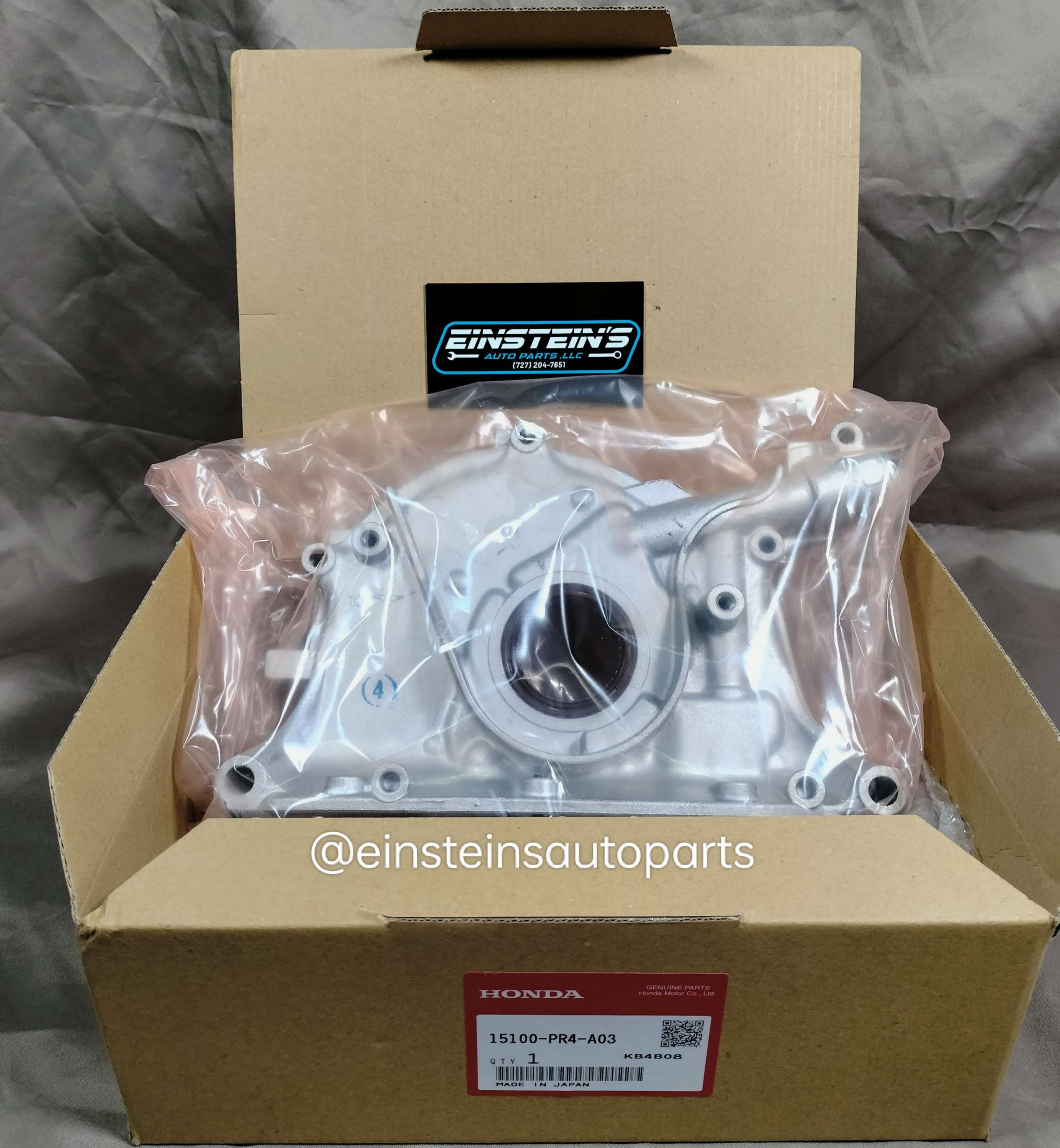OEM Honda Pr4 Oil Pump (New) 15100-PR4-A03