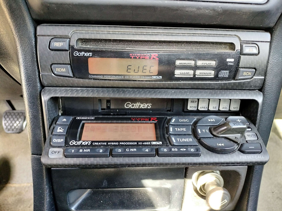 Thumbnail: Gathers JDM Acura Integra Type R OEM audio head unit