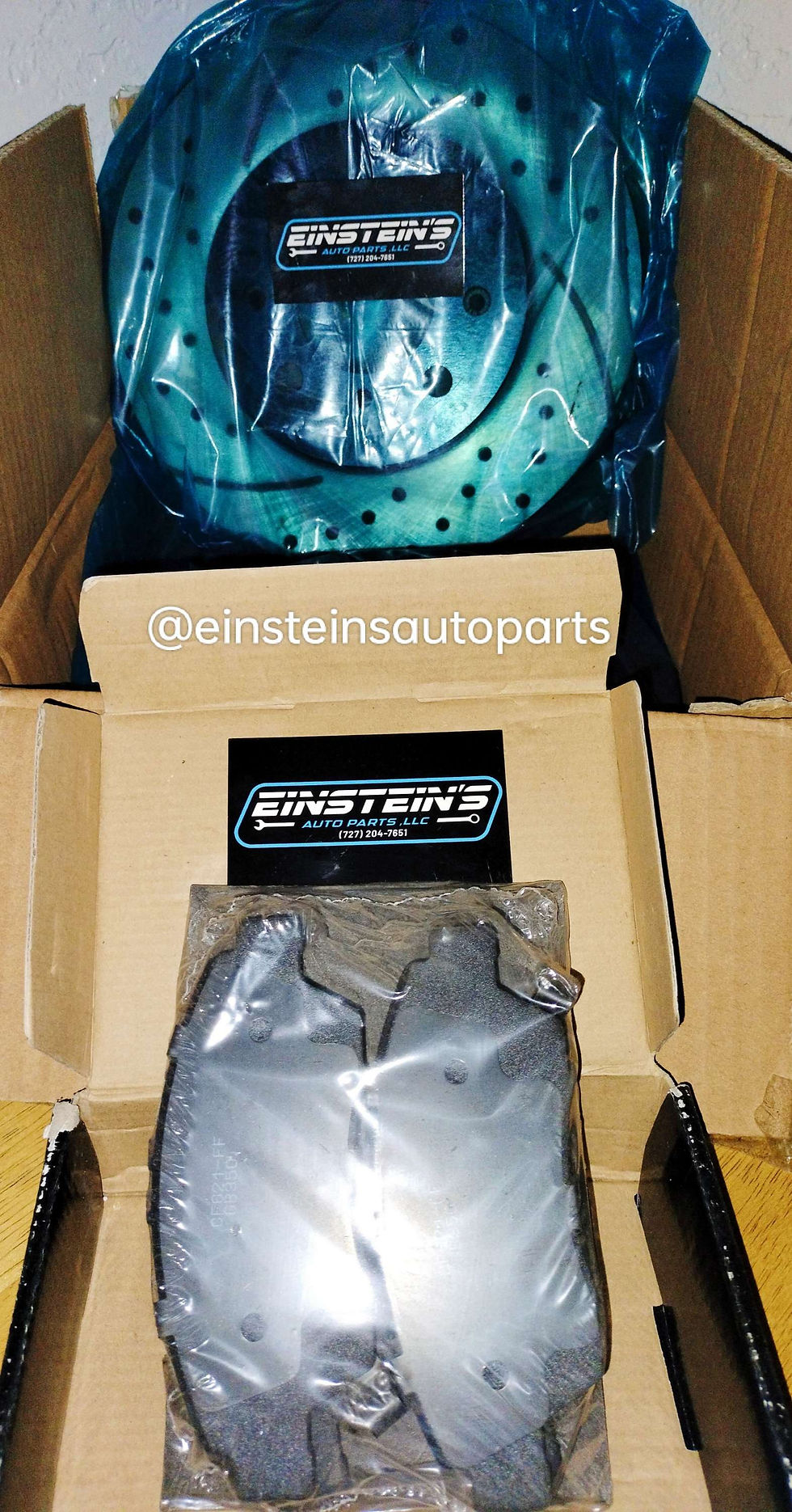 Thumbnail: 94-01 Acura Integra 92-95 Honda Civic Front Rotors+Pads 