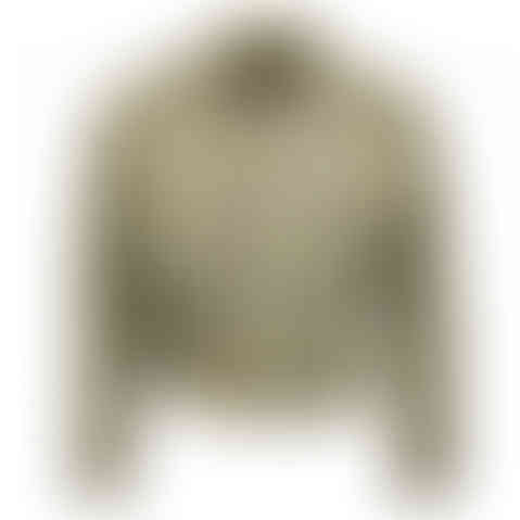 Leopard Print Denim Jacket