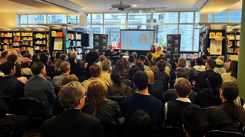 Andrew Groves Book launch Waterstones, Piccadilly, London