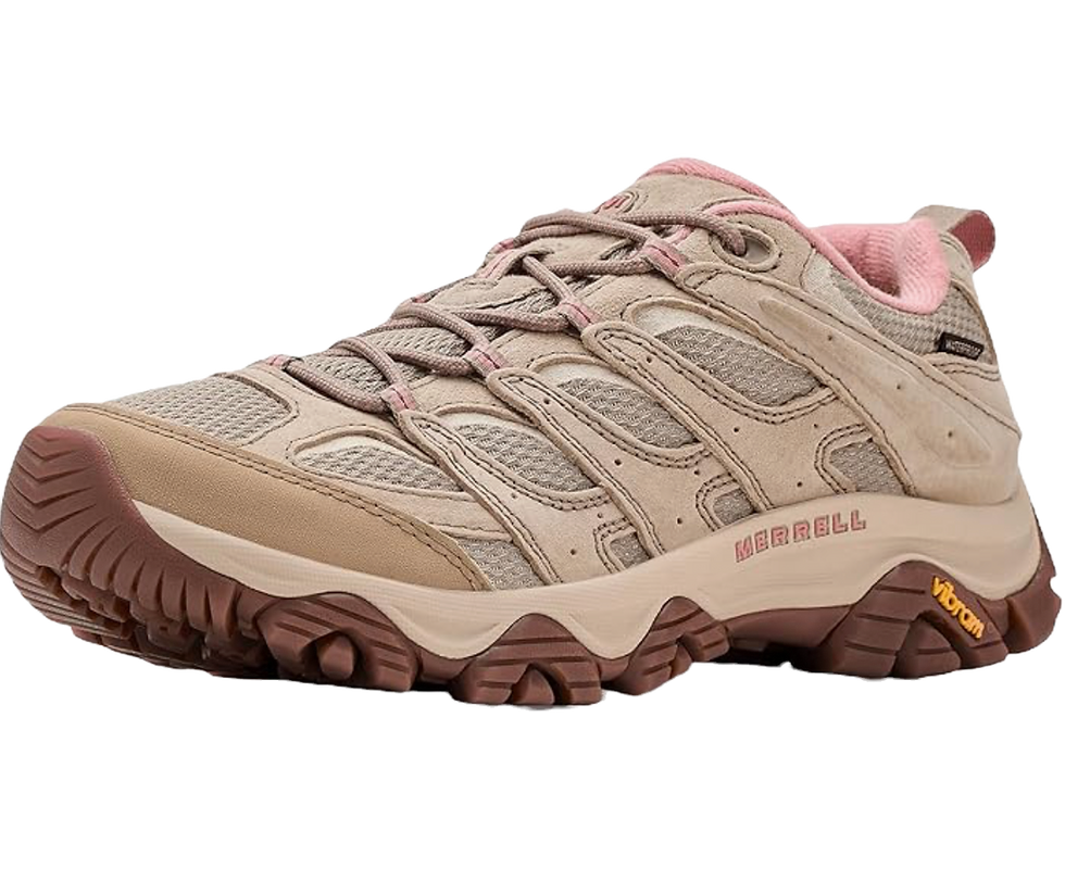 Merrell Moab 3 GTX waterproof hiking shoe in fuchsia pink, world bestselling Gore-Tex hiking shoe for women