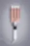 Thumbnail: Luxe + Willow Triple Barrel Waver rose gold and white standing upright showing triple barrel and temperature controls.