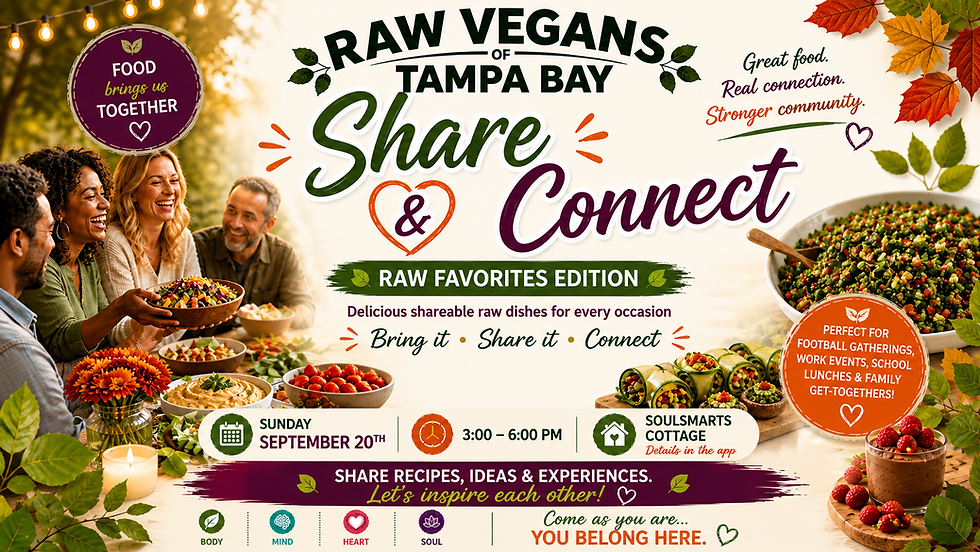 Share- able raw food favorites