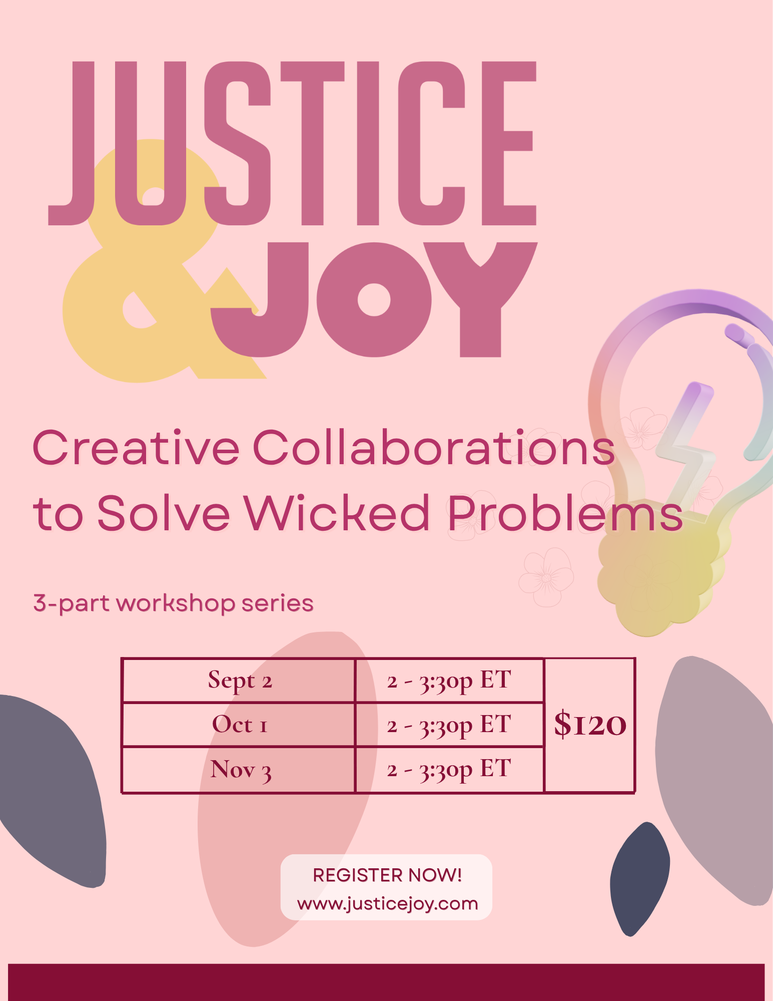 Creative Collaboration to Solve Wicked Problems | 3-part workshop series