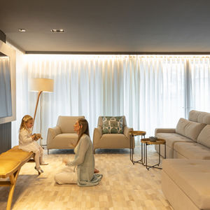  Residência Contemporânea | Estar-Jantar Integrado com Ilha Gourmet