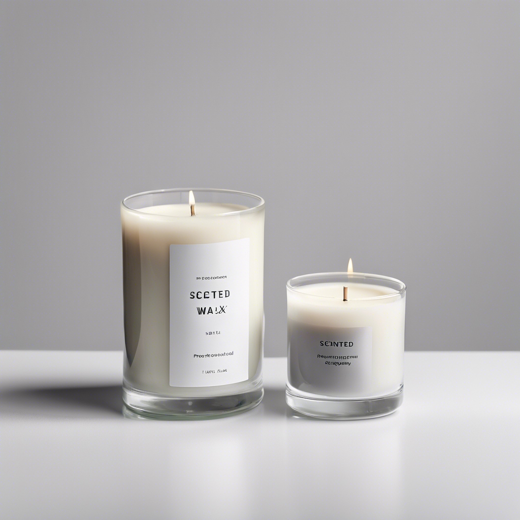 Scented Soy Wax Candle