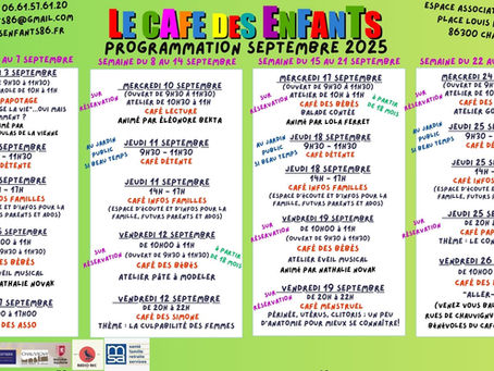 Rentrée du Café des Enfants.