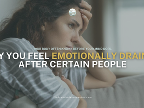 Person feeling emotionally drained and mentally exhausted after difficult relationship interactions.