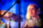 Batteur sur scène aux Concerts 2026 à La Boîte à Meuh