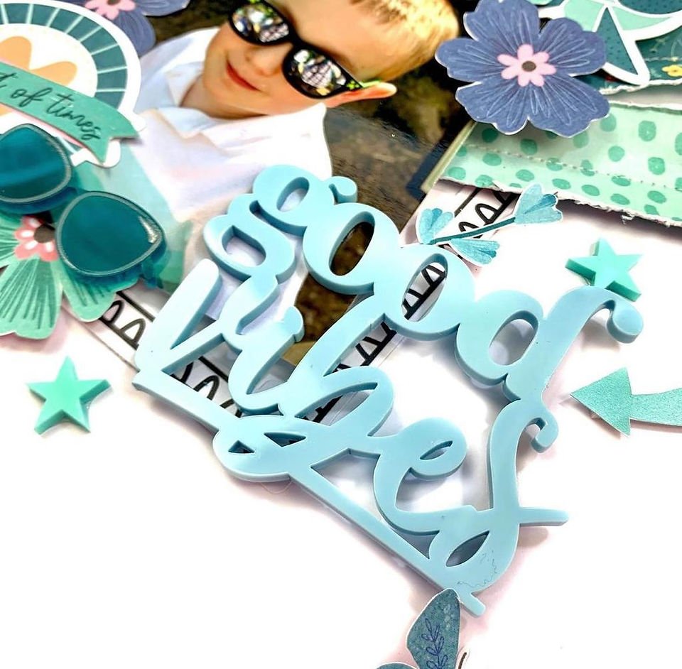 scrapbook ideas from an Bramble Fox online craft store
