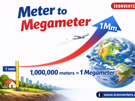 Understanding the Conversion from Meters to Megameters