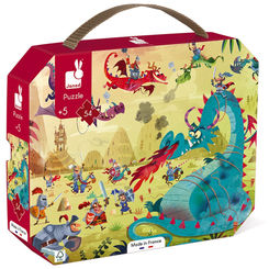 PUZZLE 'DRAGONS' 54cp JANOD 1900 LEKE.jpg