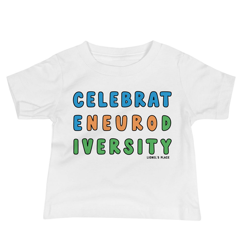 Thumbnail: Celebrate Neurodiversity Baby T-Shirt