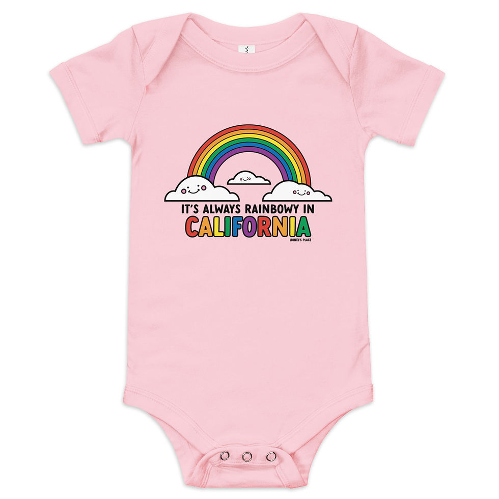 Thumbnail: It's Always Rainbowy In CA Onesie