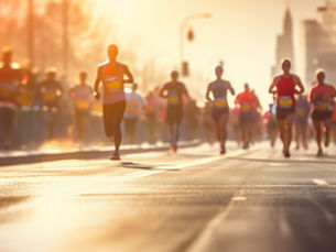 many participants in race