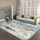 Thumbnail: Abstract Simple Style Antiskid Living Room Rugs Big Size Soft Room Decor Bedroom