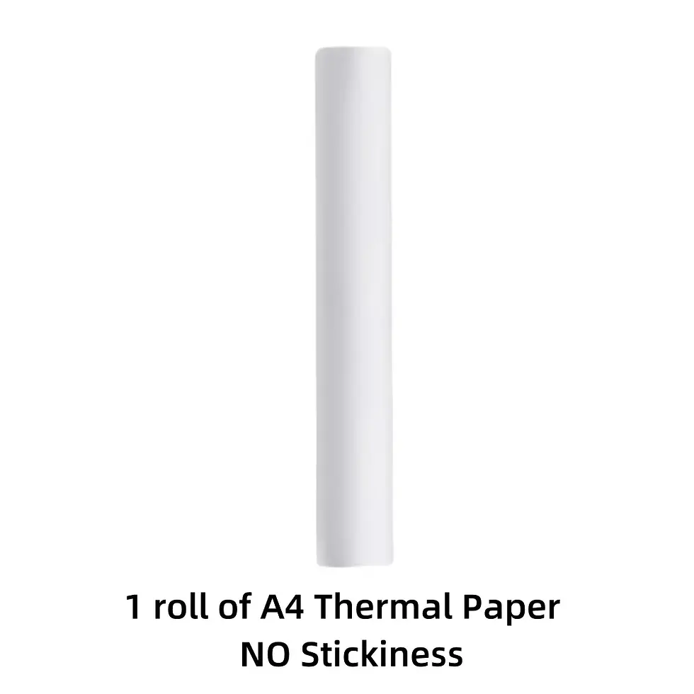 Thumbnail: A4 Thermal Printer Paper For Photo Picture Receipt PDF File Printing Folded Ther