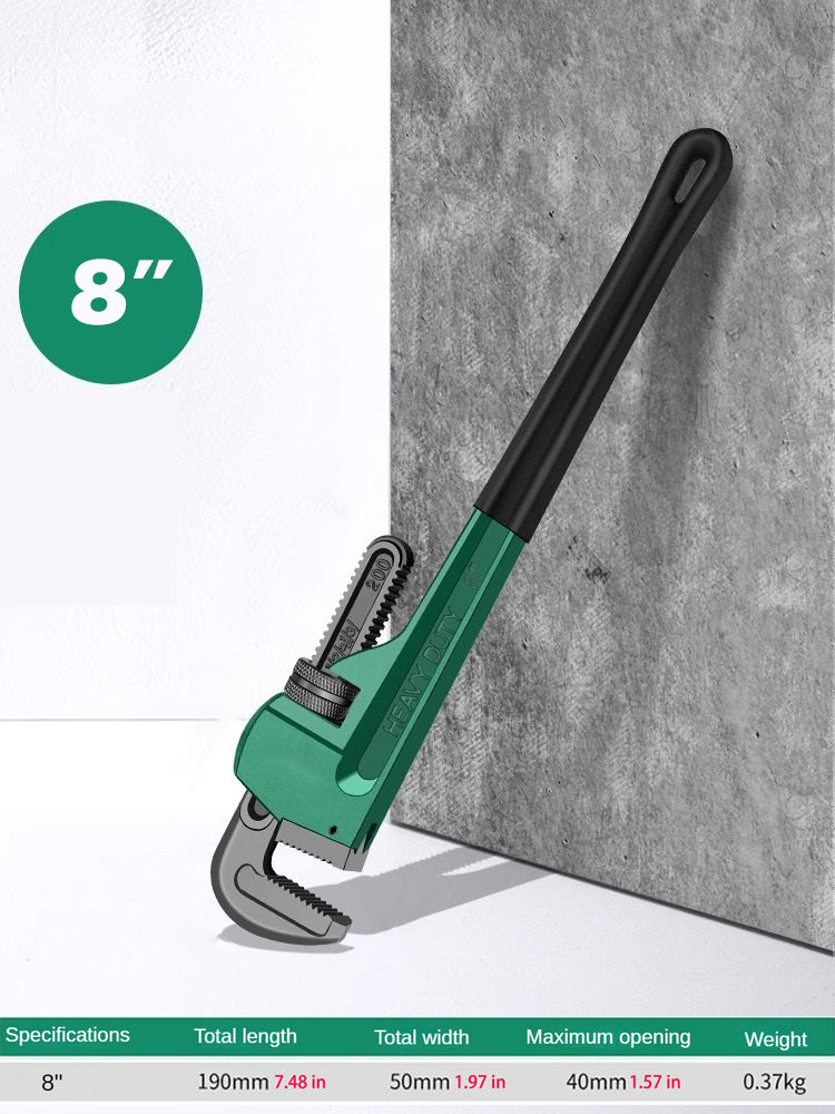 Thumbnail: Heavy Duty Pipe Pliers Industrial Plumbing Wrenches Torque Wrench Universal Plum