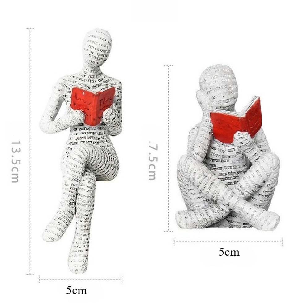 Thumbnail: Read about Small Character Designs, Resin Abstract Home Decorations, Fashionable