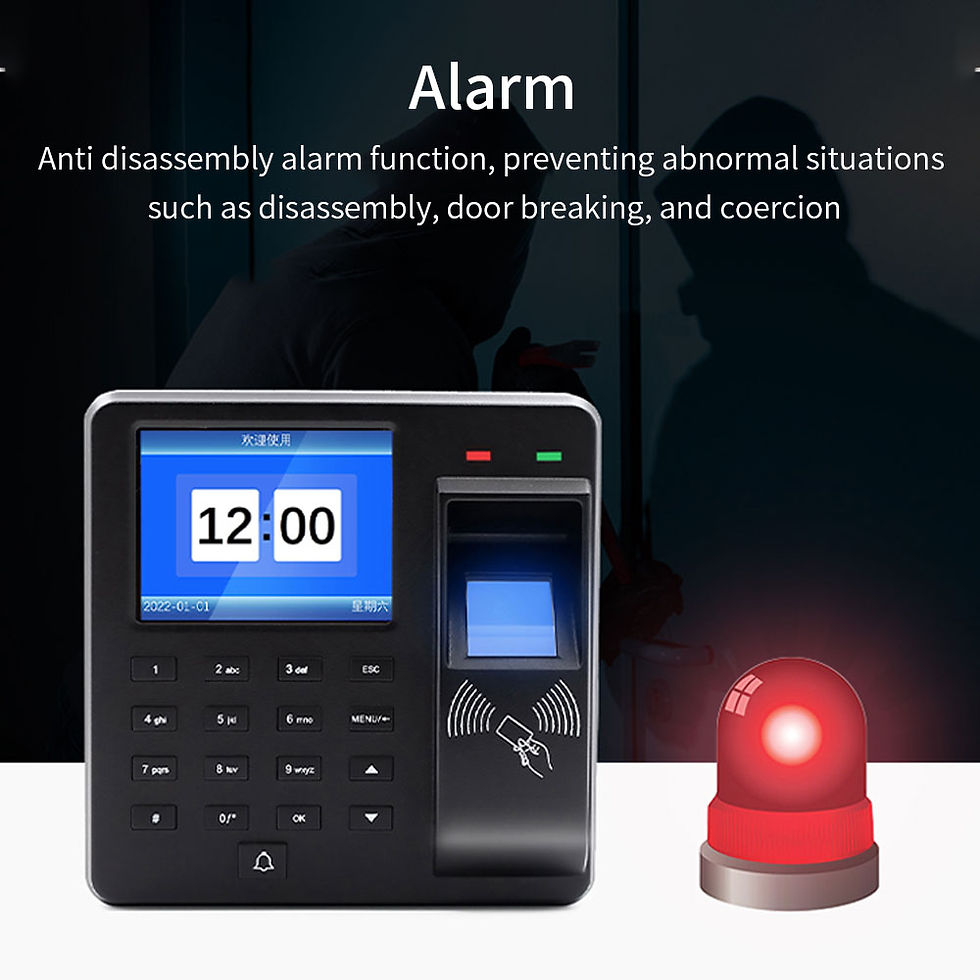 Thumbnail: Biometric Attendance System USB Fingerprint Reader Time Clock Employee Control M