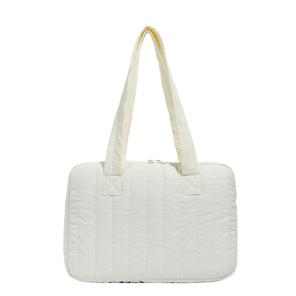 Thumbnail: Multi-purpose Laptop Shoulder Bag Shockproof Solid Color Laptop Protective Bag L