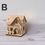 Thumbnail: Christmas Wooden Atmosphere Luminous Small Wooden House Decorations Home Furnish