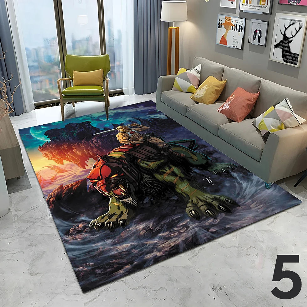 Thumbnail: He Man Masters of The Universe Carpet Rug for Home Living Room Bedroom Sofa Door