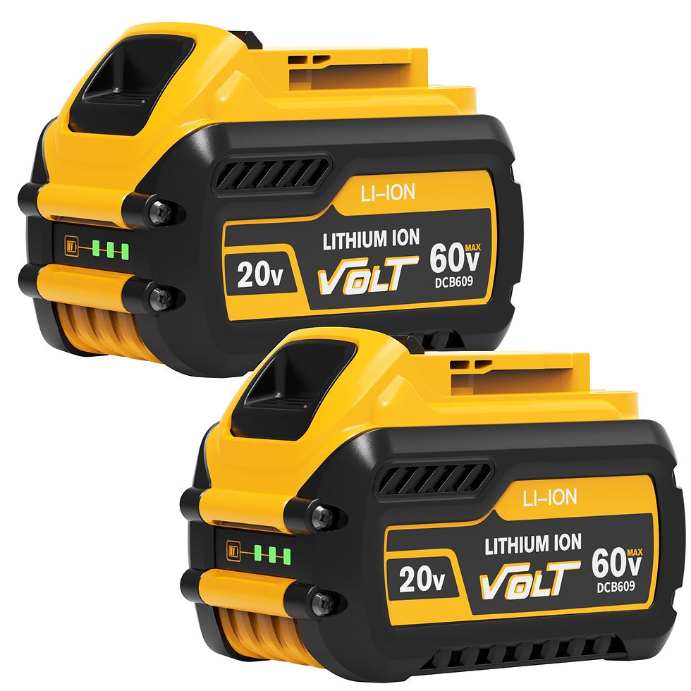 Thumbnail: 60V 9000mAh For Dewalt DCB609 Battery Replacement Li-ion Battery DCB200 DCB205 D