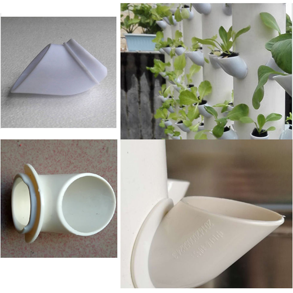 Thumbnail: 50Pcs DIY Hydroponic Colonization Nursery Cup Flower Container Plant Growing Pot