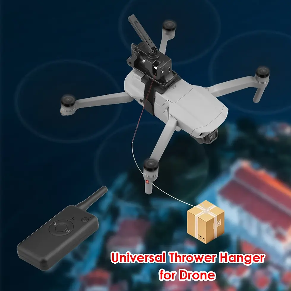 Thumbnail: Drone Thrower Airdrop Air Drop System for DJI Mavic 2/Pro/Air 2/Air/FIMI X8SE Li