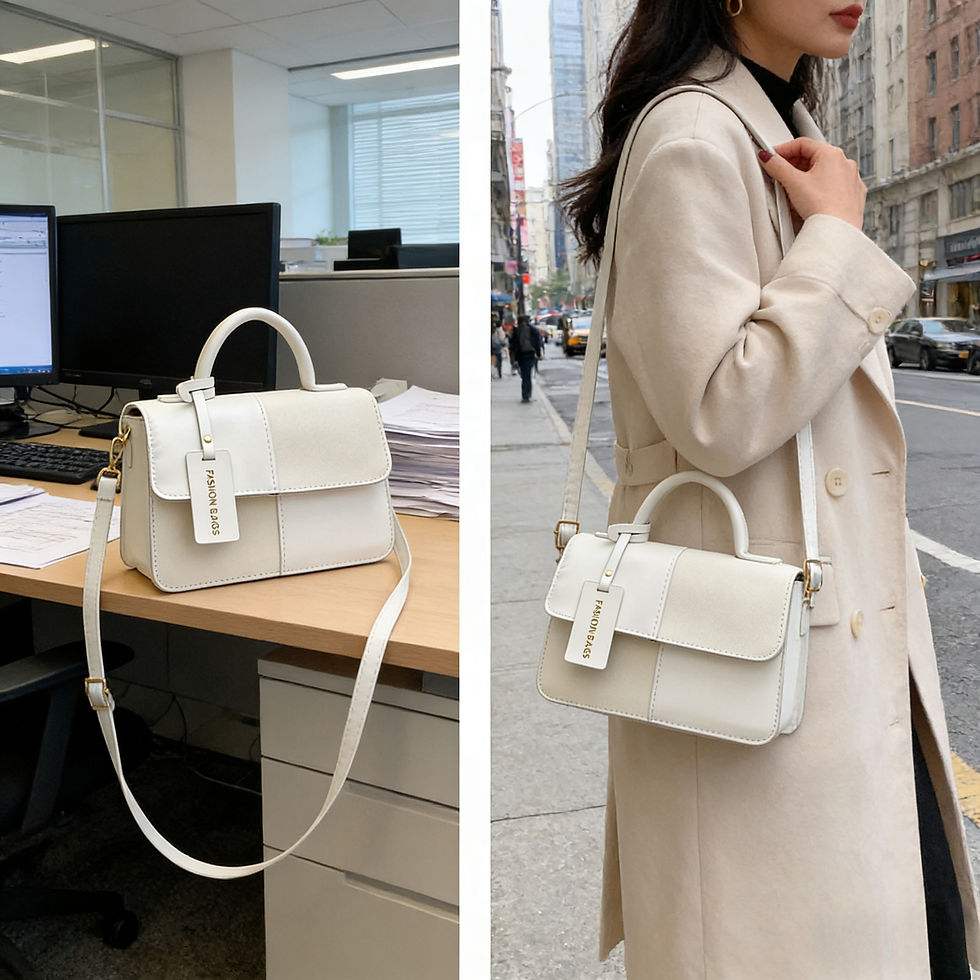 Thumbnail: Handheld Small Bag for Women, 2026 New Fashionable Commuting Small Square Bag, H