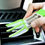 Thumbnail: Car Air Conditioning Outlet Cleaning Brush Dust Remover Auto Dusting Blinds Keyb