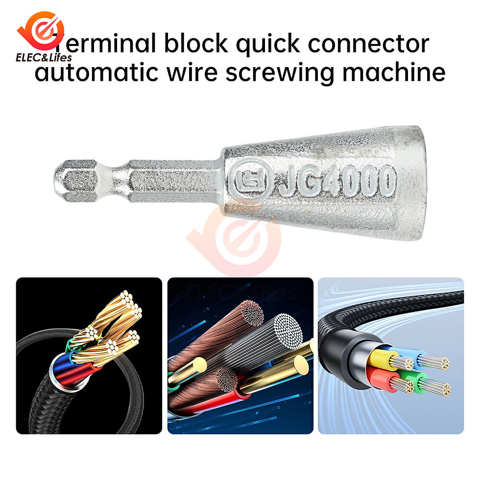 Thumbnail: Professional Electrician Accessories Electric Wire Swivel Winding Connector Hand