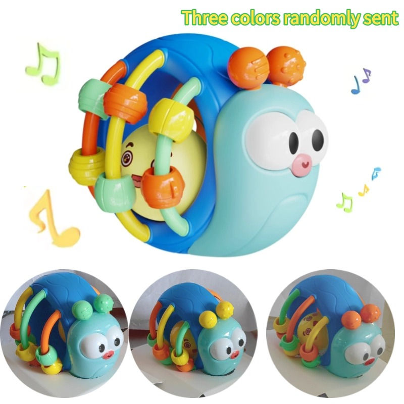 Thumbnail: Baby Balls Rattle Comforter Toy Soft Hand Grasp Ball Educational Sensory Toys Ac