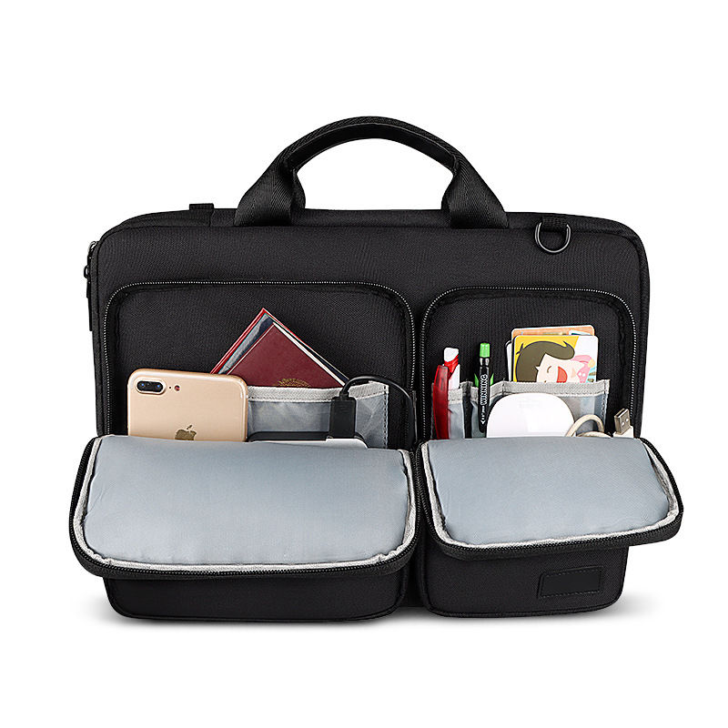 Thumbnail: Laptop Bags For Men Notebook Case Sleeve 13.3 14 15 6 Inch For Macbook Pro Shock