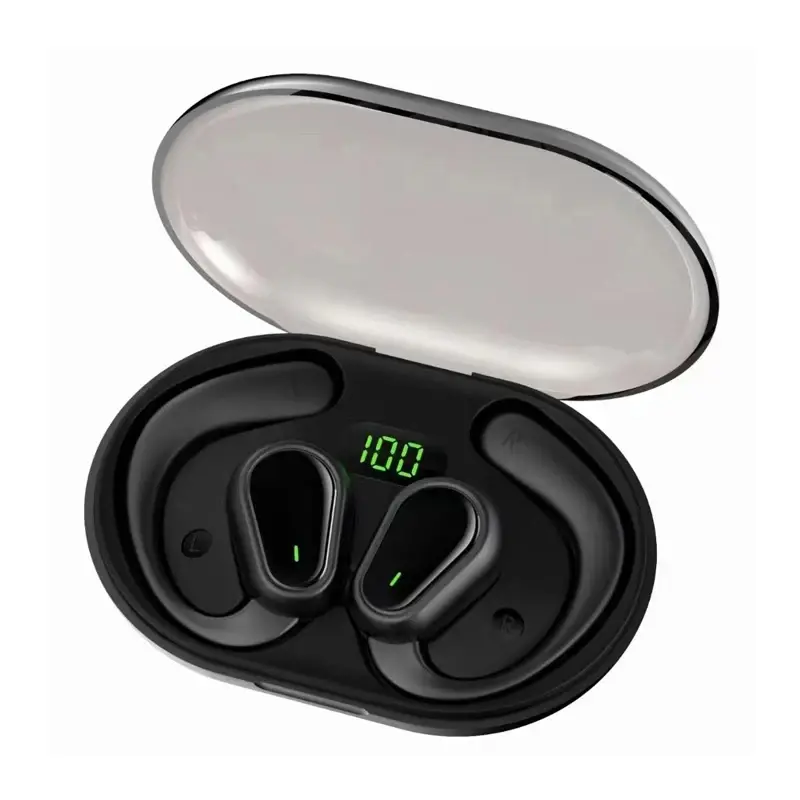 Thumbnail: Bluetooth 5.3 Headphones Ear Hook Earphones Wireless Earphones HiFi Stereo Water