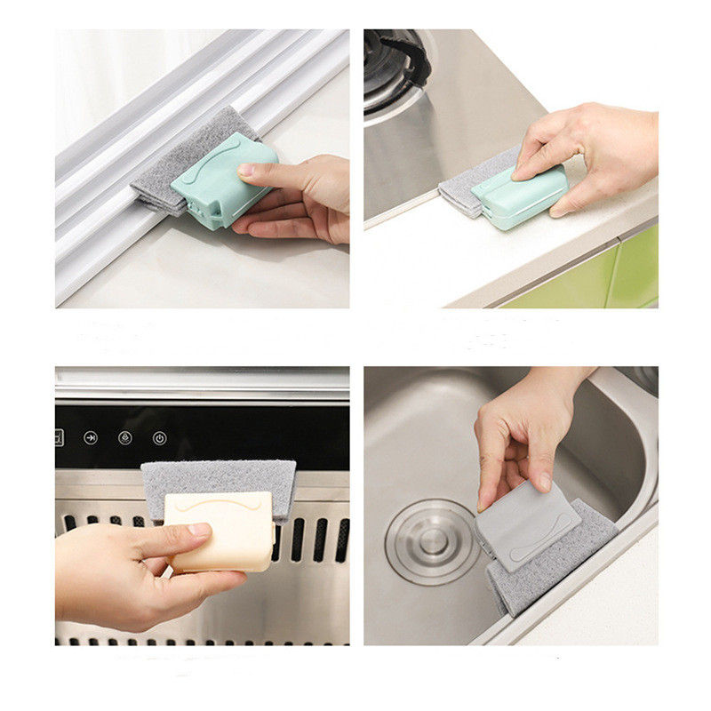 Thumbnail: Groove cleaning brush Creative Window  Cloth Window Cleaning Brush Windows Slot