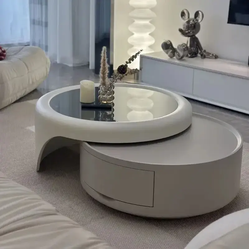 Thumbnail: Decor Simple Coffee Tables Luxury Modern Unique Design Coffee Tables Round Minim