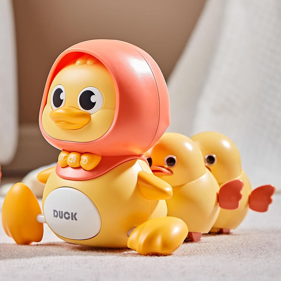 Thumbnail: Baby Crawling Toys Infant Moving Walking Dancing Toys with Light Toddler Interac