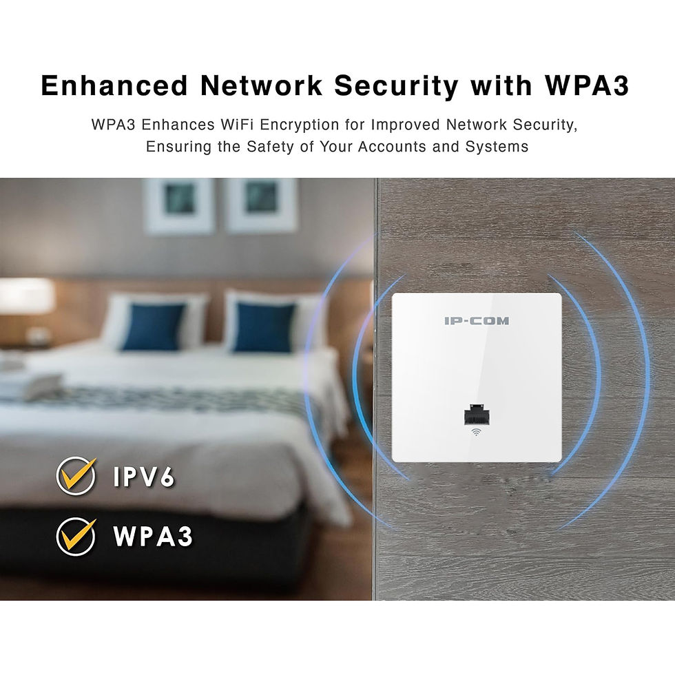 Thumbnail: IPCOM W39AP Dual-Band Wireless Access Point 3000Mbps WiFi 6 PoE Powered High-Den
