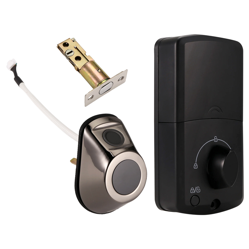 Thumbnail: AA89-Electronic Door Lock For Tuya Intelligent Lock Keyless Entry Digital Door L