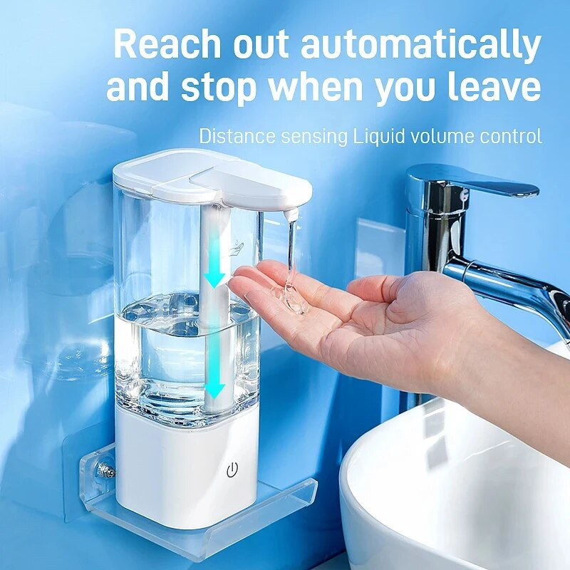 Thumbnail: Automatic Sensor Hand Sanitizer Machine Dish Soap Machine Body Wash Shampoo Smar