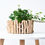 Thumbnail: Wood Modern Decorative Vases Creative Simple Living Room Decoration Half Wall Ha