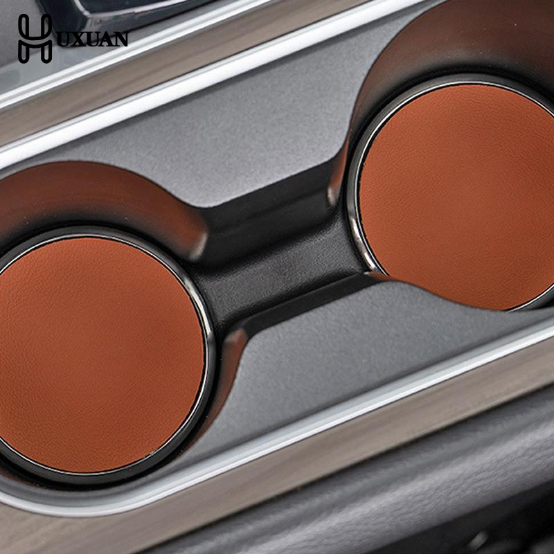 Thumbnail: 2PCS Car Cup Holder Coasters – Non-Slip Interior Cup Mat Set