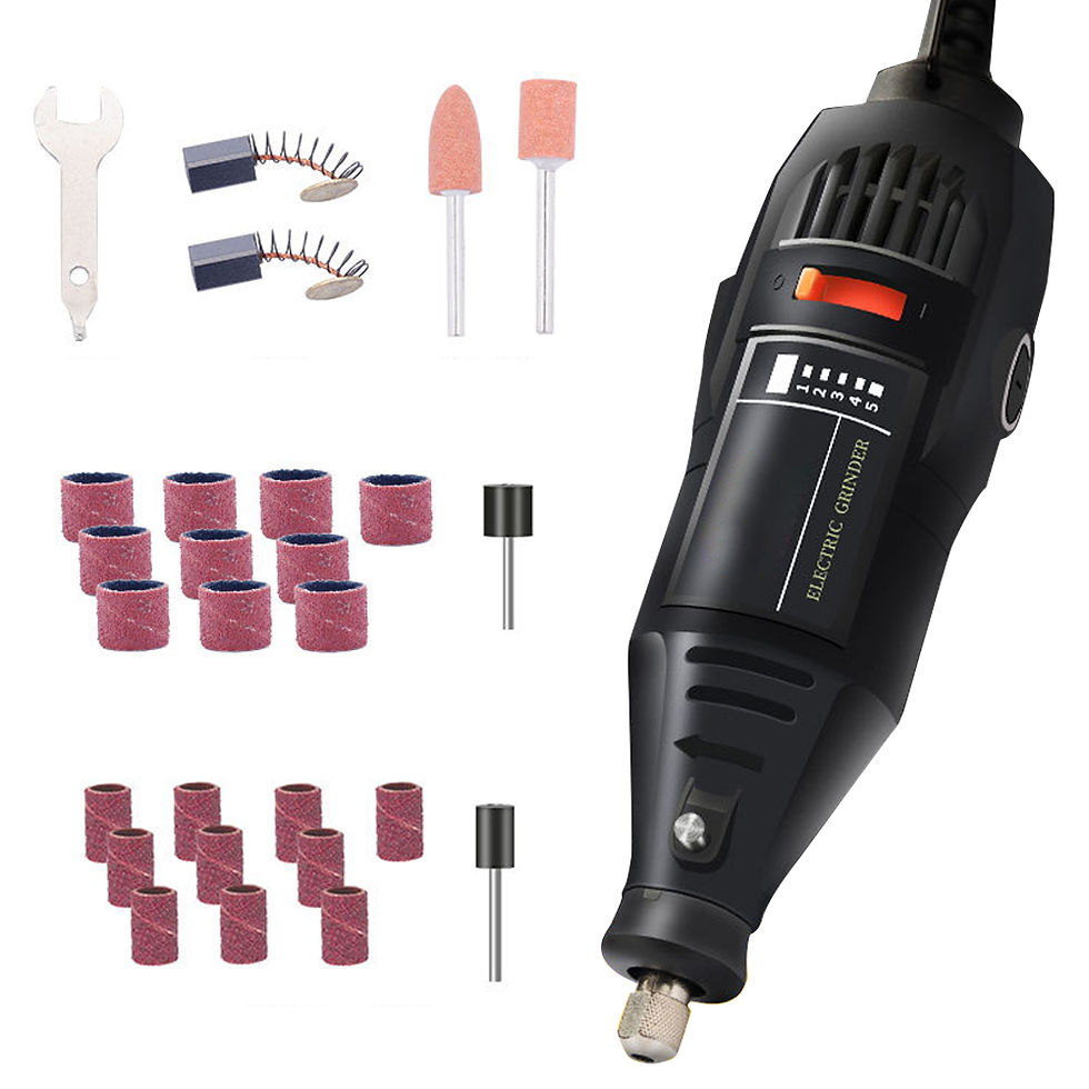 Thumbnail: 180W Power Electric Mini Drill Grinding Tool Set Rotary Drill Grinder Versatile