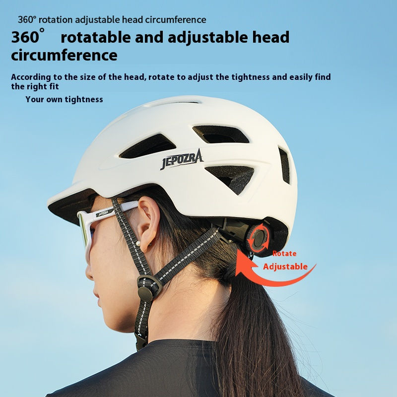 Thumbnail: Outdoor Sports Cycling Safety Helmet Baseball Cap Hat for Motorcycle Bike Scoote
