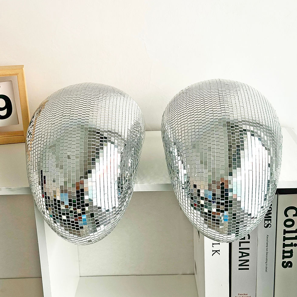 Thumbnail: Melted Disco Ball Modern Home Decor Handmade Mirror Ball Aesthetic Room Decor Me