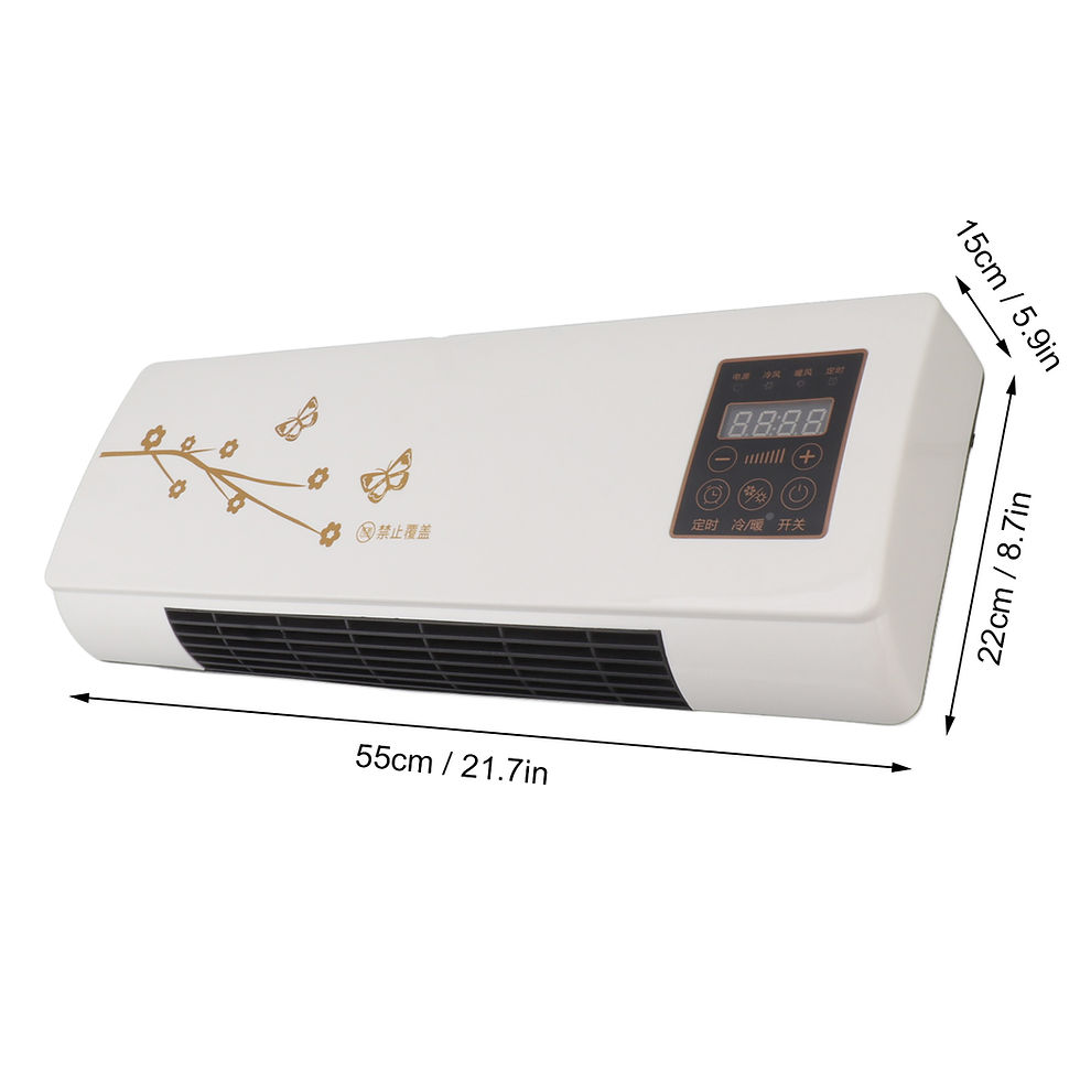 Thumbnail: Cooling and Heating Air Conditioner Small Wall Mounted Air Conditioner for Livin
