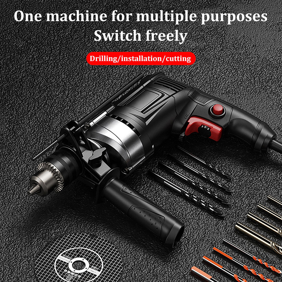 Thumbnail: AC 110V/220V EU/US Plug Multifunction Electric Drill Powerful Impact Drill Elect